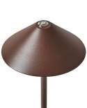Bezprzewodowa lampa stołowa LED FRANCOLI Ze ściemniaczem Metal Brązowy Lumarko!