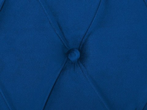 Łóżko wodne Welur AVALLON 180 x 200 cm Granatowy