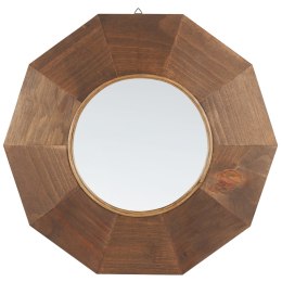 Lustro ścienne ASEM 60 cm 60 cm Drewno Brązowy Lumarko!