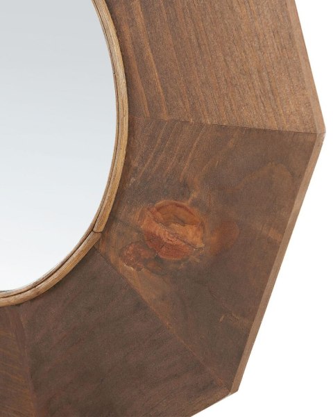 Lustro ścienne ASEM 60 cm 60 cm Drewno Brązowy