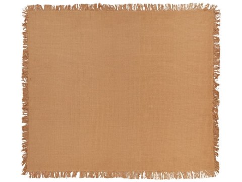 Narzuta na łóżko YERBENT Bawełna 200 x 220 cm Złoty brąz