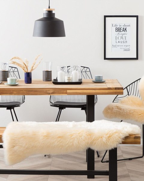 Skóra owcza beżowa ULURU