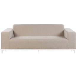 Sofa ogrodowa dla 3 osób ROVIGO Beżowy Lumarko!