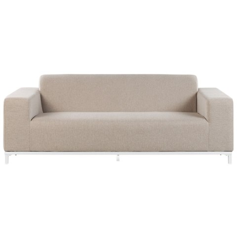 Sofa ogrodowa dla 3 osób ROVIGO Beżowy Lumarko!