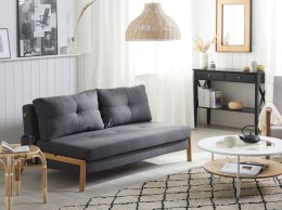 Sofa rozkładana ciemnoszara EDLAND Lumarko!