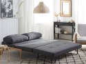 Sofa rozkładana ciemnoszara EDLAND Lumarko!