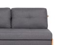 Sofa rozkładana ciemnoszara EDLAND Lumarko!