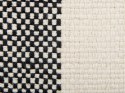 Zestaw 2 poduszek dekoracyjnych LAELIA Bawełna 45 x 45 cm Czarny Patchwork Lumarko!