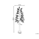 Dekoracja ogrodowa LED drzewko ze światełkami 180 cm biała ALBIONI Lumarko!