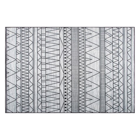 Dywan 140 x 200 cm czarno-szary KEBAN Lumarko!
