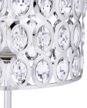 Lampa podłogowa TENNA Kryształ Srebrny Lumarko!