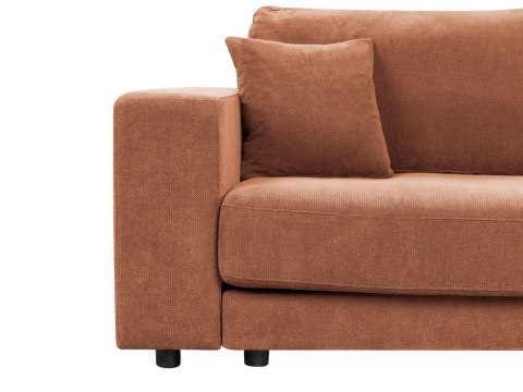 Narożnik 3-osobowy lewostronny czerwony LOFOTEN