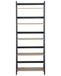 Regał 5 półek CROYDON 163 cm Czarny Lumarko!