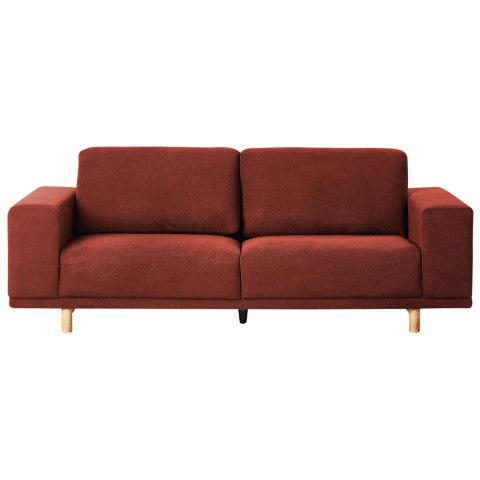 Sofa 3-osobowa czerwona NIVALA Lumarko!