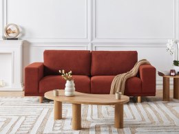 Sofa 3-osobowa czerwona NIVALA Lumarko!