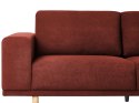 Sofa 3-osobowa czerwona NIVALA Lumarko!