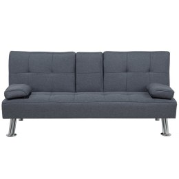 Sofa rozkładana ciemnoszara ROXEN Lumarko!
