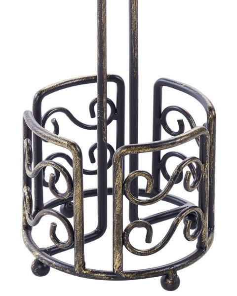 Stojak na papier toaletowy MANDI Metal Czarny