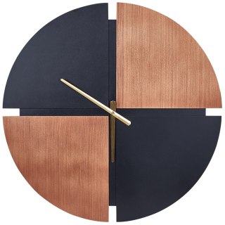Zegar ścienny ARAMON 60 cm Brązowy/ czarny