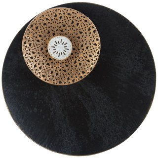 Dekoracja ścienna RUBIDIUM Metal Czarny 49 cm