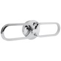 Lampa ścienna LED KRANG Metal Srebrny Lumarko!