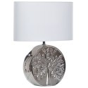 Lampa stołowa KHERLEN Ceramika Srebrny Lumarko!