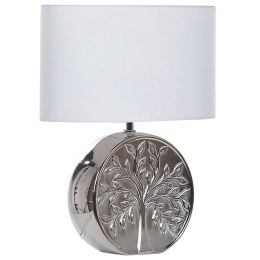 Lampa stołowa KHERLEN Ceramika Srebrny Lumarko!