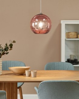Lampa wisząca ASARO Szkło Różowy Lumarko!