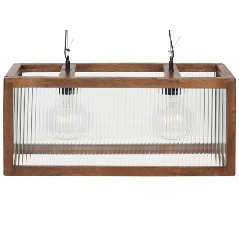 Lampa wisząca PENNA Drewno Brązowy Lumarko!