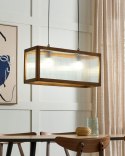 Lampa wisząca PENNA Drewno Brązowy Lumarko!