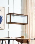 Lampa wisząca PENNA Drewno Brązowy Lumarko!