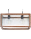 Lampa wisząca PENNA Drewno Brązowy Lumarko!
