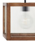 Lampa wisząca PENNA Drewno Brązowy Lumarko!