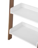 Regał 5 półek MOBILE TRIO 164 cm Brązowy/ biały Lumarko!