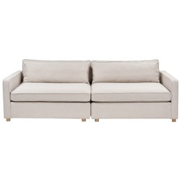 Sofa 3-osobowa beżowa VINSTRA Lumarko!