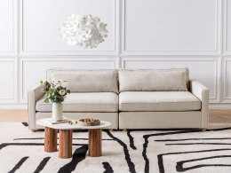 Sofa 3-osobowa beżowa VINSTRA Lumarko!