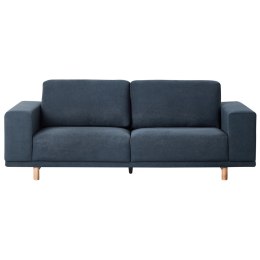 Sofa 3-osobowa niebieska NIVALA Lumarko!