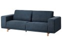 Sofa 3-osobowa niebieska NIVALA Lumarko!
