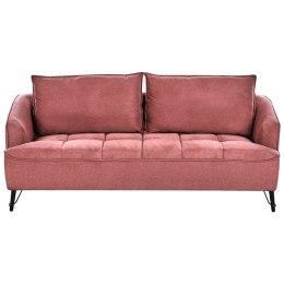 Sofa trzyosobowa burgundowa HOBRO Lumarko!