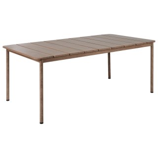 Stół ogrodowy 185 x 96 cm ciemne drewno FLAVIA