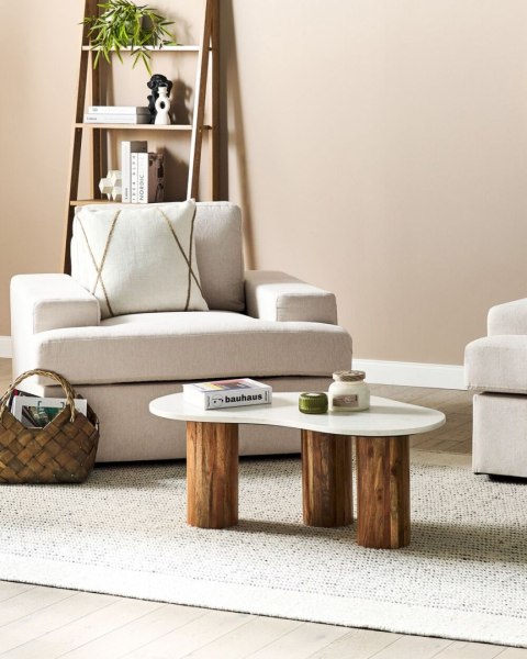 Fotel ALLA Jasnobeżowy