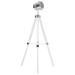 Lampa podłogowa ALZETTE Drewno Biały Lumarko!