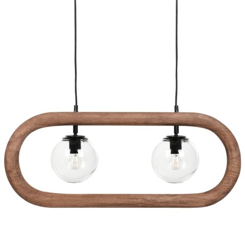 Lampa wisząca AYENSU Drewno Ciemnobrązowy Lumarko!