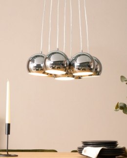 Lampa wisząca OLZA Metal Srebrny Lumarko!