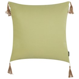 Poduszka dekoracyjna CHMISTAR 45 x 45 cm Oliwkowy Jednolity Lumarko!