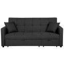 Sofa rozkładana ciemnoszara GLOMMA Lumarko!