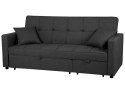 Sofa rozkładana ciemnoszara GLOMMA Lumarko!