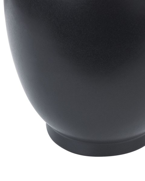 Wazon na kwiaty MYTILENE Ceramika 29 cm Czarny