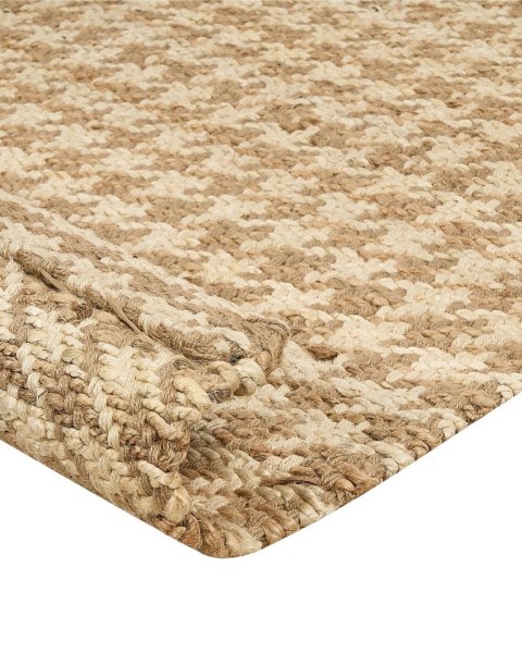 Dywan z juty 80 x 300 cm beżowy ARAPTEPE