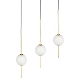 Lampa wisząca LED SHANNON Metal Złoty Lumarko!